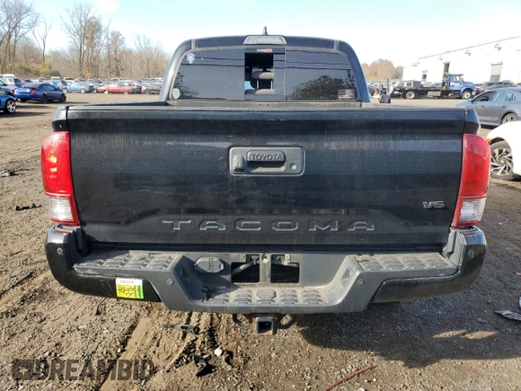 2017 Toyota Tacoma SR5 with VIN 3TMCZ5AN4HM110634, listed as a Copart auction lot 78436244 with 98,046 mi miles and Salvage Title. Bid and sale history available at carsss.com. Image 6.