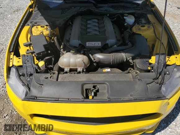 2017 Ford Mustang GT with VIN 1FA6P8CF6H5275803, listed as a Copart auction lot 57504935 with 94,627 mi miles and Salvage title. Bid and sale history available at DreamBid. Image 11.
