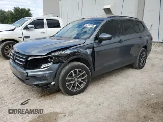 2021 Volkswagen Tiguan S with VIN 3VV1B7AXXMM133825, listed as a Copart auction lot 74306204 with 50,100 mi miles and Non Repairable. Bid and sale history available at DreamBid. Image 1.