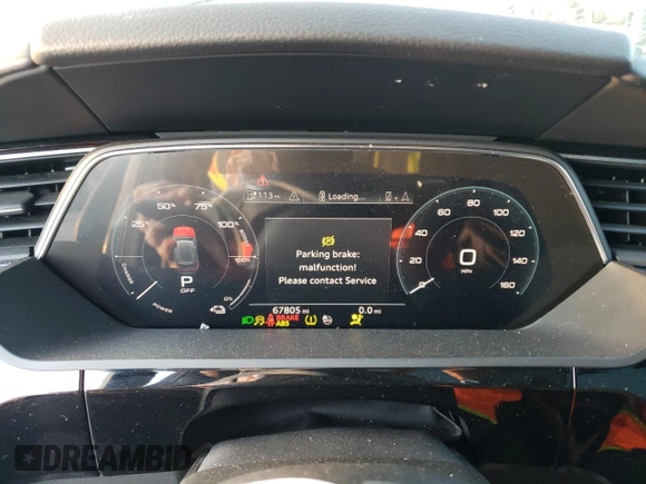 2019 Audi e-tron Prestige with VIN WA1VAAGEXKB006917, listed as a Copart auction lot 43856923 with 67,805 mi miles. Bid and sale history available at carsss.com. Image 9.