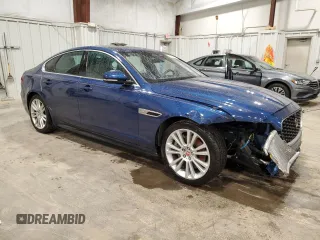 2021 Jaguar XF R-Dynamic SE with VIN SAJBL4GX4MCY89305, listed as a Copart auction lot 79255154 with 21,180 mi miles and Salvage Title. Bid and sale history available at carsss.com. Image 4.