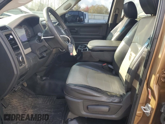 2012 Ram 1500 ST with VIN 1C6RD6FK8CS309156, listed as a Copart auction lot 77155524 with 162,373 mi miles and Salvage title. Bid and sale history available at DreamBid. Image 7.