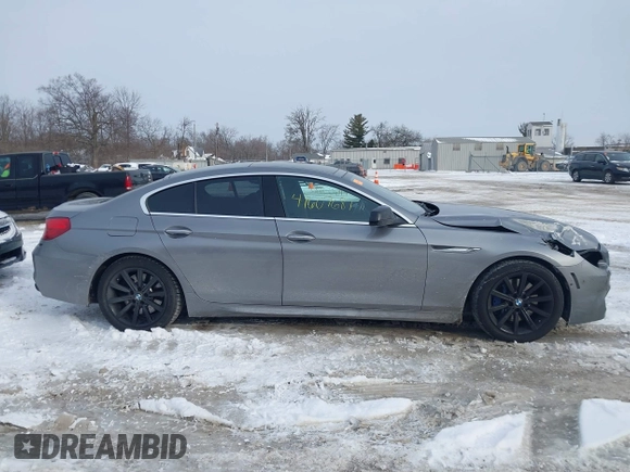 2013 BMW 6 Series 650i xDrive with VIN WBA6B4C54DDG67543, listed as a IAAI auction lot 41607681 with 74,101 mi miles. Bid and sale history available at carsss.com. Image 13.