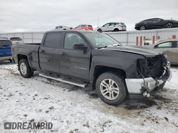 2017 Chevrolet Silverado 1500 LT with VIN 1GCUKREC7HF163496, listed as a Copart auction lot 89000345 with 89,827 mi miles and Non Repairable. Bid and sale history available at DreamBid. Image 4.