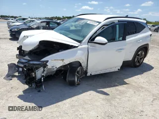 2025 Hyundai Tucson SEL z VIN 5NMJB3DEXSH452952, wystawiony jako Copart lot #55910365 z przebiegiem 10 058 mil mil oraz Nie do naprawy • Non repairable. Historia ofert i sprzedaży dostępna na DreamBid. Obrazek 1.