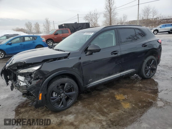 2024 Buick Envision Sport Touring with VIN LRBFZPE40RD038563, listed as a Copart auction lot 45655025 with 2,426 mi miles and Salvage Title. Bid and sale history available at carsss.com. Image 1.