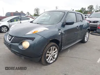 2014 Nissan Juke SL with VIN JN8AF5MV3ET484794, listed as a IAAI auction lot 41947781 with 1 mi miles. Bid and sale history available at carsss.com. Image 2.