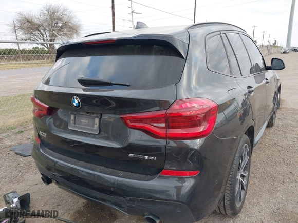 2021 BMW X3 sDrive30i with VIN 5UXTY3C07M9G70408, listed as a IAAI auction lot 41598510 with 76,124 mi miles. Bid and sale history available at carsss.com. Image 4.