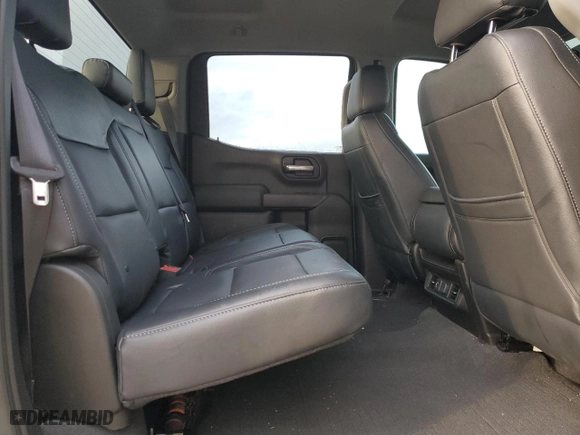2019 Chevrolet Silverado 1500 LT with VIN 3GCPWCEK3KG199889, listed as a Copart auction lot 80973804 with 58,232 mi miles and Salvage Title. Bid and sale history available at carsss.com. Image 10.