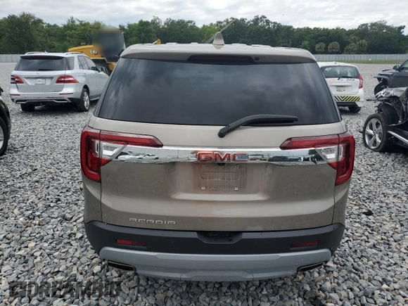 2022 GMC Acadia SLE with VIN 1GKKNKL44NZ128477, listed as a Copart auction lot 56884395 with 34,377 mi miles and Non repairable. Bid and sale history available at DreamBid. Image 6.