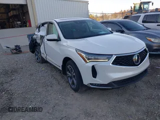 2023 Acura RDX w/Advance Package with VIN 5J8TC2H73PL004653, listed as a IAAI auction lot 41158320 with 4,692 mi miles. Bid and sale history available at carsss.com. Image 1.