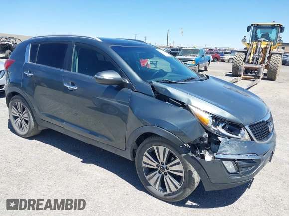 2014 Kia Sportage EX with VIN KNDPC3AC7E7650068, listed as a IAAI auction lot 42515890 with 185,882 mi miles and . Bid and sale history available at DreamBid. Image 1.