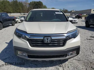 2019 Honda Ridgeline RTL-E with VIN 5FPYK3F72KB021673, listed as a Copart auction lot 50599005 with 65,469 mi miles and Salvage title. Bid and sale history available at DreamBid. Image 5.