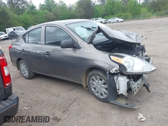 2015 Nissan Versa SV with VIN 3N1CN7AP3FL890625, listed as a IAAI auction lot 41946626 with 100,586 mi miles and . Bid and sale history available at DreamBid. Image 1.
