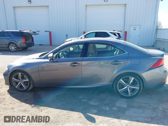 2017 Lexus IS with VIN JTHCM1D21H5022394, listed as a IAAI auction lot 41783159 with 53,859 mi miles. Bid and sale history available at carsss.com. Image 15.