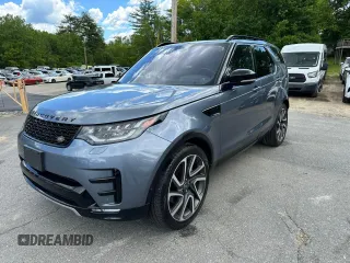2018 Land Rover Discovery HSE Luxury z VIN SALRT2RV8JA054448, wystawiony jako Copart lot #58660185 z przebiegiem 73 401 mil mil oraz Czysty tytuł • Clean title. Historia ofert i sprzedaży dostępna na DreamBid. Obrazek 1.