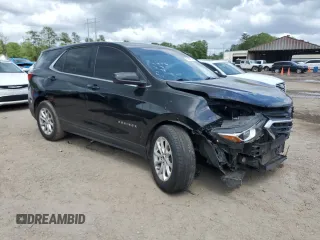 2020 Chevrolet Equinox LT with VIN 3GNAXUEV1LL129035, listed as a Copart auction lot 51486755 with 131,021 mi miles and Salvage Title. Bid and sale history available at DreamBid. Image 4.