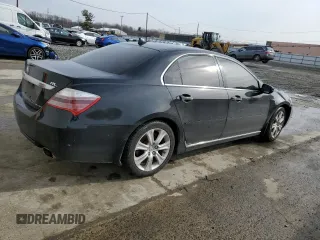 2010 Acura RL Technology with VIN JH4KB2F66AC000576, listed as a Copart auction lot 43719475 with 194,758 mi miles and Clean Title. Bid and sale history available at DreamBid. Image 3.