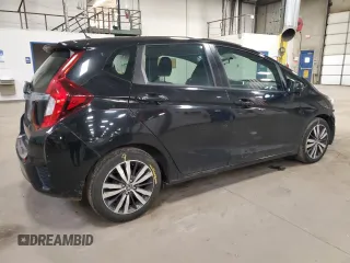 2015 Honda Fit EX-L with VIN 3HGGK5H87FM733041, listed as a Copart auction lot 52773275 with 0 mi miles and Salvage Title. Bid and sale history available at carsss.com. Image 3.