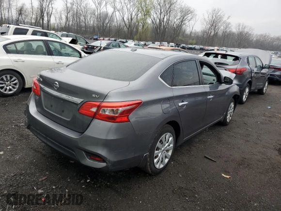 2017 Nissan Sentra SV with VIN 3N1AB7AP6HY371736, listed as a Copart auction lot 52800165 with 63,037 mi miles and Salvage Title. Bid and sale history available at carsss.com. Image 3.