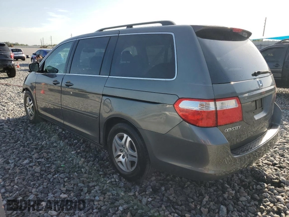 2007 Honda Odyssey EX z VIN 5FNRL38447B407130, wystawiony jako Copart lot #58394935 z przebiegiem 129 893 mil mil oraz Szkoda całkowita • Salvage title. Historia ofert i sprzedaży dostępna na DreamBid. Obrazek 2.