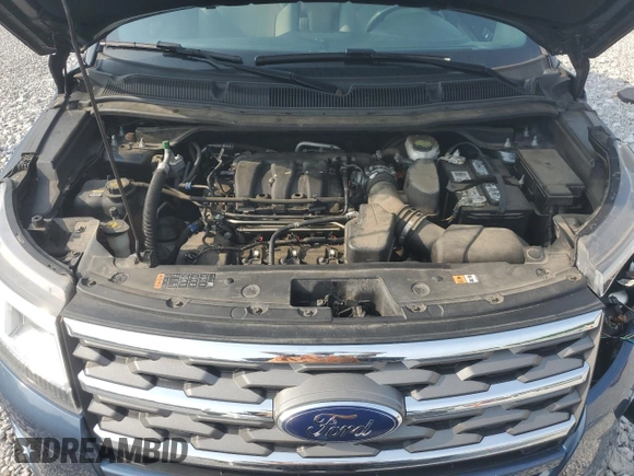 2018 Ford Explorer with VIN 1FM5K8B83JGA65303, listed as a Copart auction lot 60488955 with 125,245 mi miles and Salvage title. Bid and sale history available at DreamBid. Image 12.
