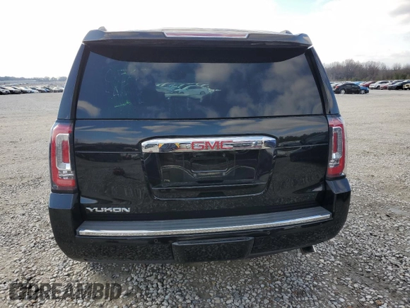2018 GMC Yukon Denali with VIN 1GKS2CKJ1JR328166, listed as a Copart auction lot 45020505 with 58,311 mi miles and Salvage Title. Bid and sale history available at carsss.com. Image 6.