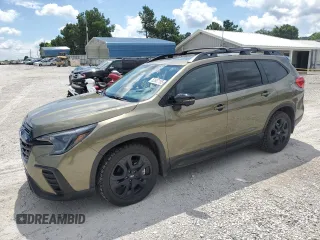 2023 Subaru Ascent Onyx Limited with VIN 4S4WMAKD2P3429343, listed as a Copart auction lot 62607155 with 38,567 mi miles and Salvage title. Bid and sale history available at DreamBid. Image 1.