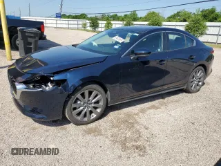 2025 Mazda 3 S Preferred z VIN 3MZBPACM0SM455128, wystawiony jako Copart lot #52569265 z przebiegiem 2 042 mil mil oraz Szkoda całkowita • Salvage title. Historia ofert i sprzedaży dostępna na DreamBid. Obrazek 1.