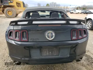 2014 Ford Mustang V6 with VIN 1ZVBP8EM4E5215516, listed as a Copart auction lot 49997685 with 142,980 mi miles and Salvage Title. Bid and sale history available at carsss.com. Image 6.