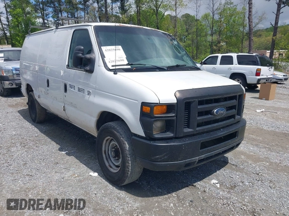 2008 Ford Econoline Cargo Commercial with VIN 1FTNE24W48DA69151, listed as a IAAI auction lot 42025690 with Not Provided miles and . Bid and sale history available at DreamBid. Image 1.