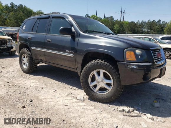 2006 GMC Envoy SLT with VIN 1GKDT13S062116733, listed as a Copart auction lot 54787325 with 172,281 mi miles and Salvage Title. Bid and sale history available at DreamBid. Image 4.