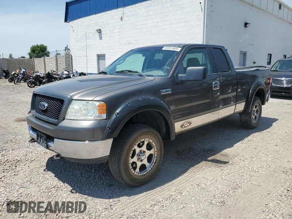 2005 Ford F-150 XLT with VIN 1FTPX14545FA18141, listed as a Copart auction lot 63351605 with 214,597 mi miles and Clean title. Bid and sale history available at DreamBid. Image 1.