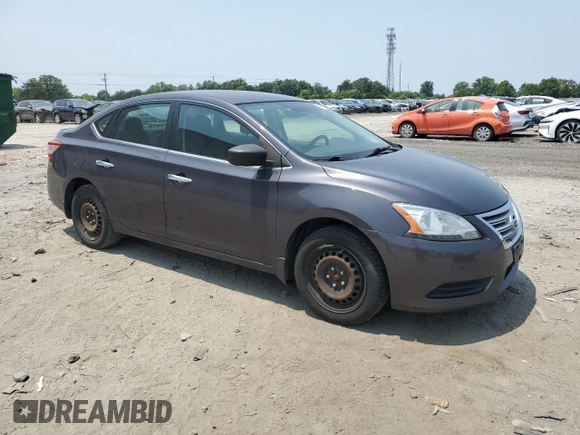 2014 Nissan Sentra SV with VIN 3N1AB7AP5EL689386, listed as a Copart auction lot 59663925 with 166,377 mi miles and Clean title. Bid and sale history available at DreamBid. Image 4.