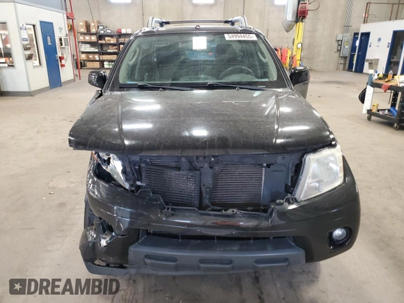 2011 Nissan Frontier Pro-4X with VIN 1N6AD0EVXBC449326, listed as a Copart auction lot 54994455 with 93,841 mi miles and Salvage title. Bid and sale history available at DreamBid. Image 5.