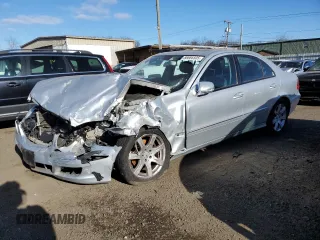 2007 Mercedes-Benz E-Class 3.5L with VIN WDBUF87X67B117273, listed as a Copart auction lot 88686505 with 111,336 mi miles and Salvage Title. Bid and sale history available at carsss.com. Image 1.