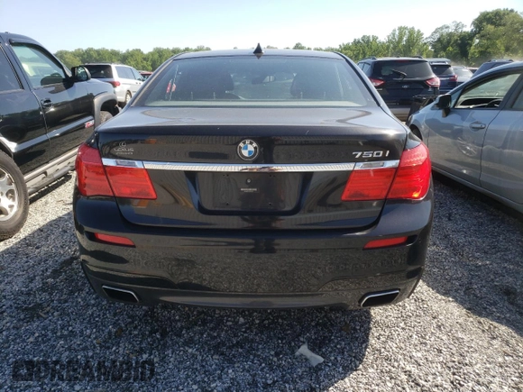 2012 BMW 7 Series 750i with VIN WBAKA8C59CDX01027, listed as a Copart auction lot 57881955 with 171,992 mi miles and Clean title. Bid and sale history available at DreamBid. Image 6.