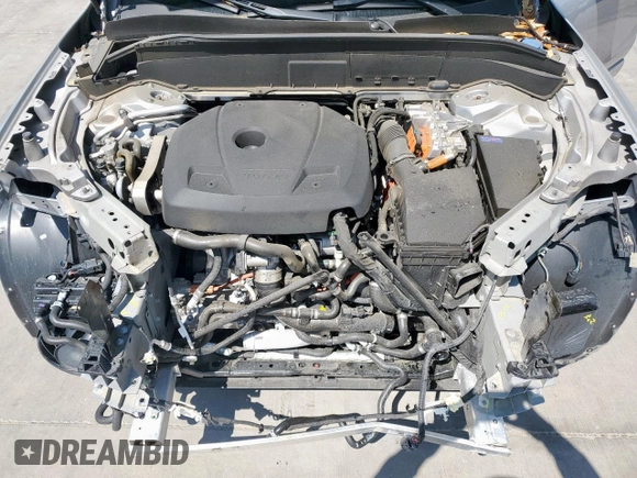 2023 Volvo XC90 with VIN YV4H60CW5P1950440, listed as a Copart auction lot 50831685 with 25,524 mi miles and Salvage Title. Bid and sale history available at DreamBid. Image 12.