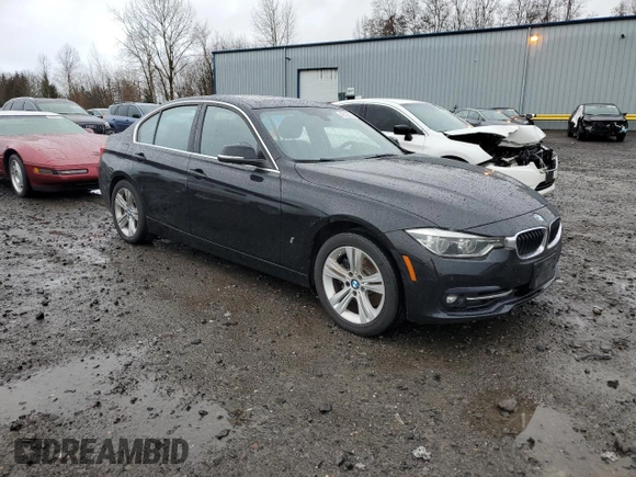 2017 BMW 3 Series 330e iPerformance with VIN WBA8E1C33HA029236, listed as a Copart auction lot 45122765 with 157,634 mi miles and Clean Title. Bid and sale history available at carsss.com. Image 4.