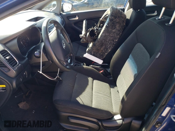 2017 Kia Forte LX with VIN 3KPFK4A70HE039729, listed as a Copart auction lot 50198645 with 214,675 mi miles and Salvage Title. Bid and sale history available at carsss.com. Image 7.