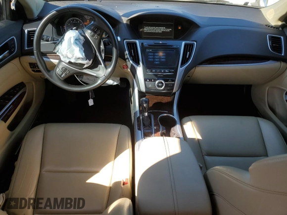 2020 Acura TLX with VIN 19UUB1F30LA009445, listed as a Copart auction lot 43421105 with 55,259 mi miles and Salvage Title. Bid and sale history available at carsss.com. Image 8.