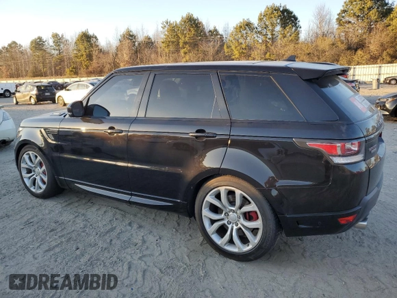 2016 Land Rover Range Rover Sport Autobiography with VIN SALWV2EF0GA574809, listed as a Copart auction lot 42360365 with 90,409 mi miles and Salvage title. Bid and sale history available at DreamBid. Image 2.
