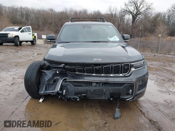 2022 Jeep Grand Cherokee Overland with VIN 1C4RJHDG1N8605700, listed as a IAAI auction lot 41475738 with 46,302 mi miles and . Bid and sale history available at DreamBid. Image 12.