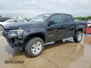 2022 Chevrolet Colorado 2WD LT with VIN 1GCGSCEA9N1249104, listed as a Copart auction lot 64775145 with 16,122 mi miles and Salvage title. Bid and sale history available at DreamBid. Image 1.