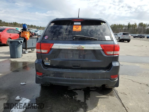 2013 Jeep Grand Cherokee Laredo with VIN 1C4RJFAG4DC505515, listed as a Copart auction lot 50211925 with 0 mi miles and Salvage Title. Bid and sale history available at carsss.com. Image 6.