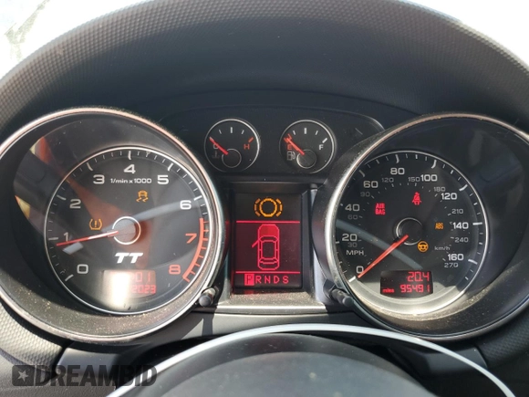 2008 Audi TT 2.0T with VIN TRUMF38J281009681, listed as a Copart auction lot 64419595 with 95,491 mi miles and Clean title. Bid and sale history available at DreamBid. Image 9.