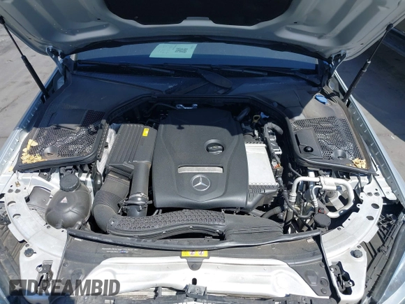 2018 Mercedes-Benz C with VIN 55SWF4JB4JU257082, listed as a IAAI auction lot 41807042 with 90,197 mi miles. Bid and sale history available at carsss.com. Image 10.