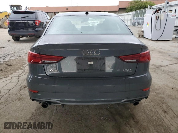2018 Audi A3 Sedan Premium Plus with VIN WAUJ8GFF9J1025876, listed as a Copart auction lot 54674044 with 97,547 mi miles and Salvage Title. Bid and sale history available at carsss.com. Image 6.