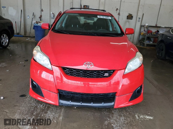 2009 Toyota Matrix S with VIN 2T1KE40E69C012797, listed as a Copart auction lot 62181605 with 174,599 mi miles and Salvage title. Bid and sale history available at DreamBid. Image 5.