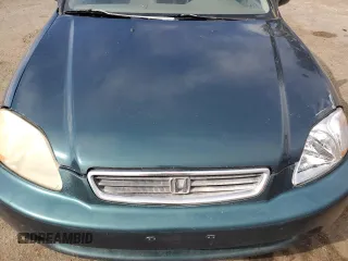 1998 Honda Civic LX with VIN 1HGEJ6673WL011044, listed as a Copart auction lot 69287544 with 172,822 mi miles and Salvage Title. Bid and sale history available at carsss.com. Image 12.